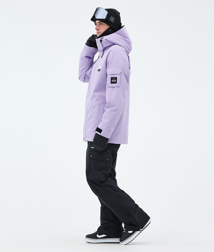 Dope Adept Snowboard Jacket Men Metal Blue Camo