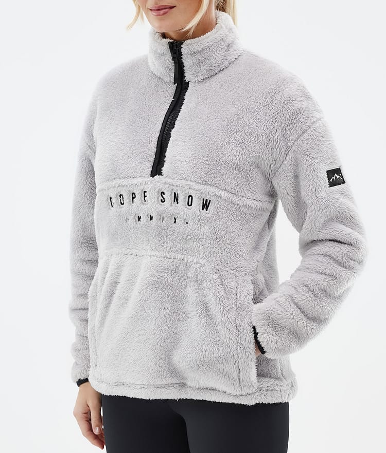 Dope Pile W Fleece Sweater Women Faded Green