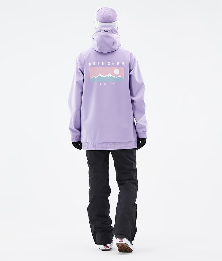 Dope Yeti W 22 Snowboard Jacket Women Range Faded Violet