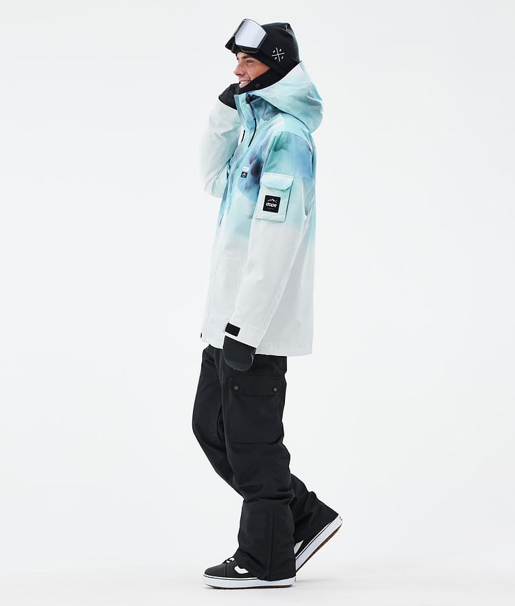 Dope Adept Snowboard Jacket Men Whitish Renewed
