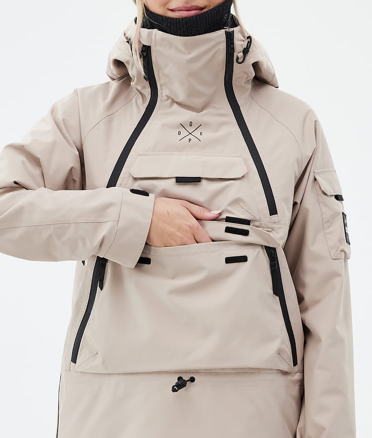 Dope Akin W Snowboard Jacket Women Soft Pink