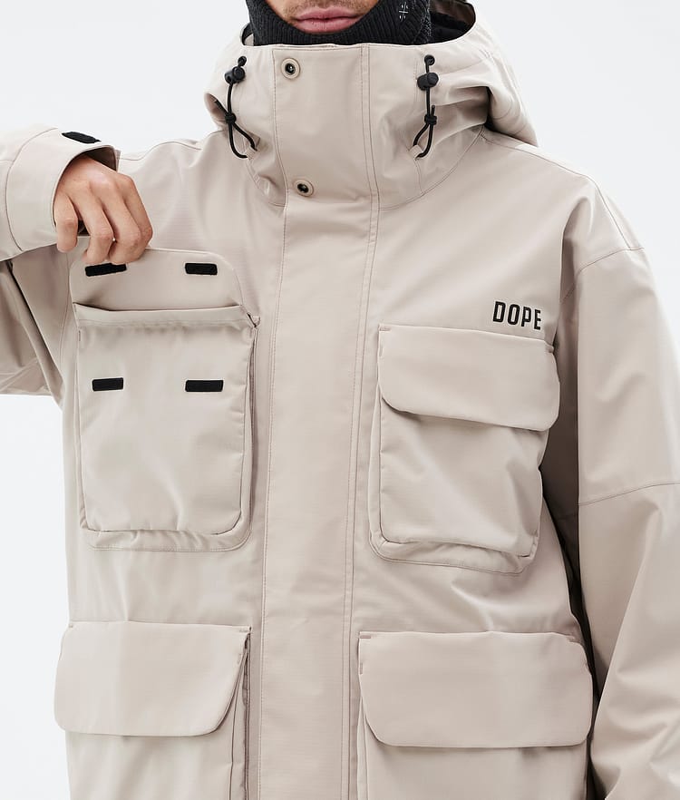 Dope Zenith Snowboard Jacket Men Sand Renewed
