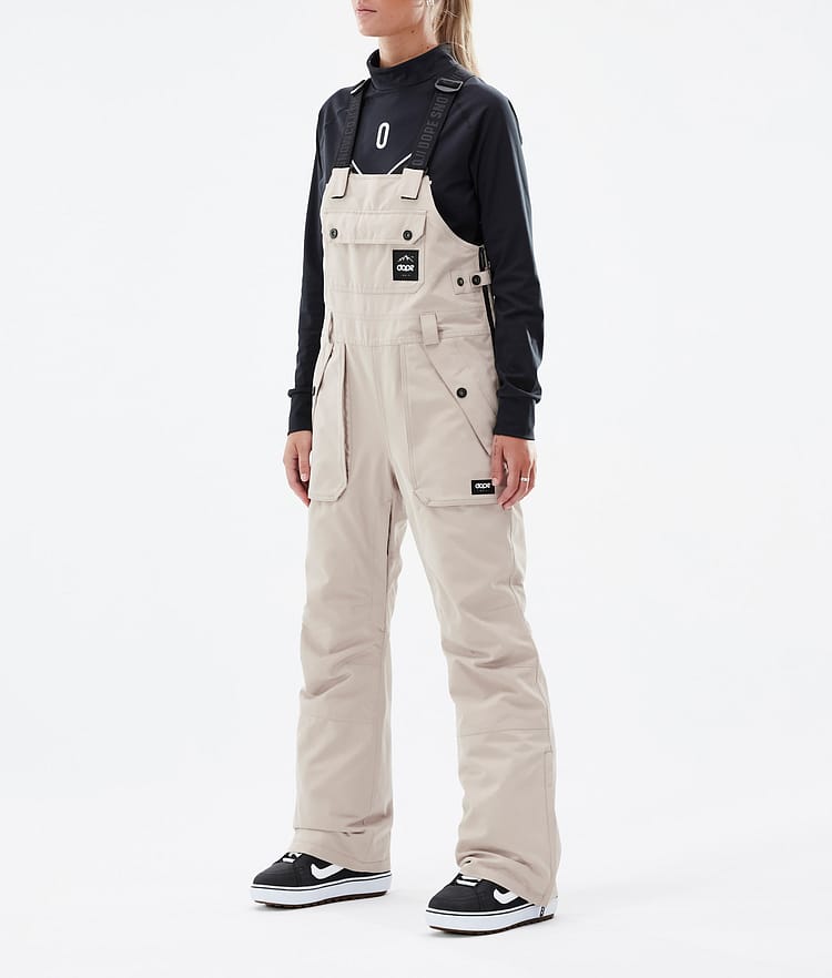 Dope Notorious B.I.B W 22 Snowboard Pants Women Walnut