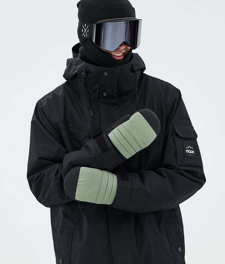 Dope Ace Snow Mittens Yellow