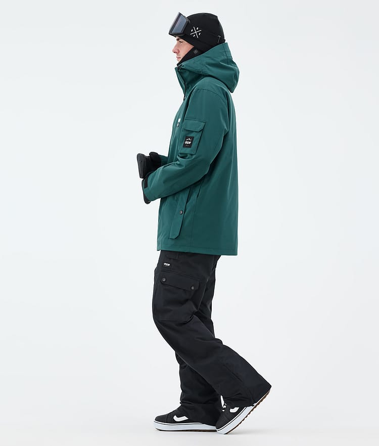 Dope Adept Snowboard Jacket Men Metal Blue Camo