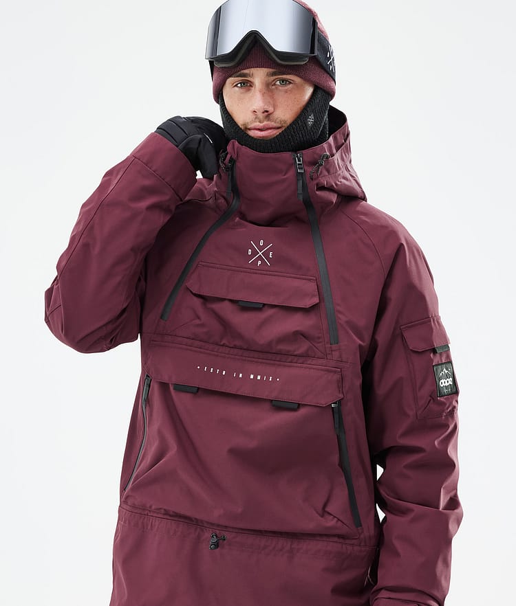 Dope Akin Snowboard Jacket Men Metal Blue