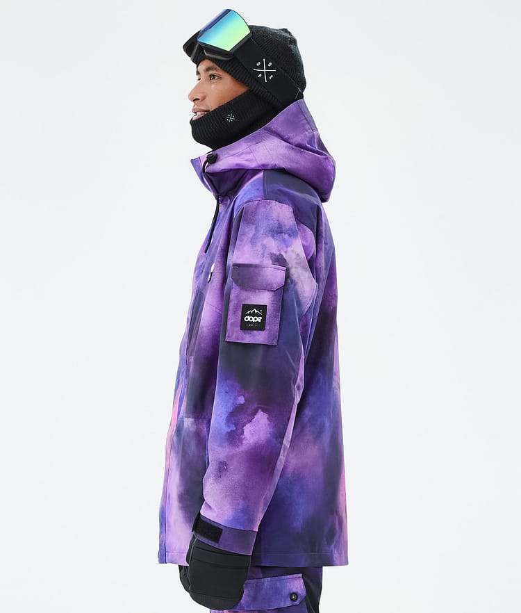 Dope Adept Snowboard Jacket Men Whitish Renewed