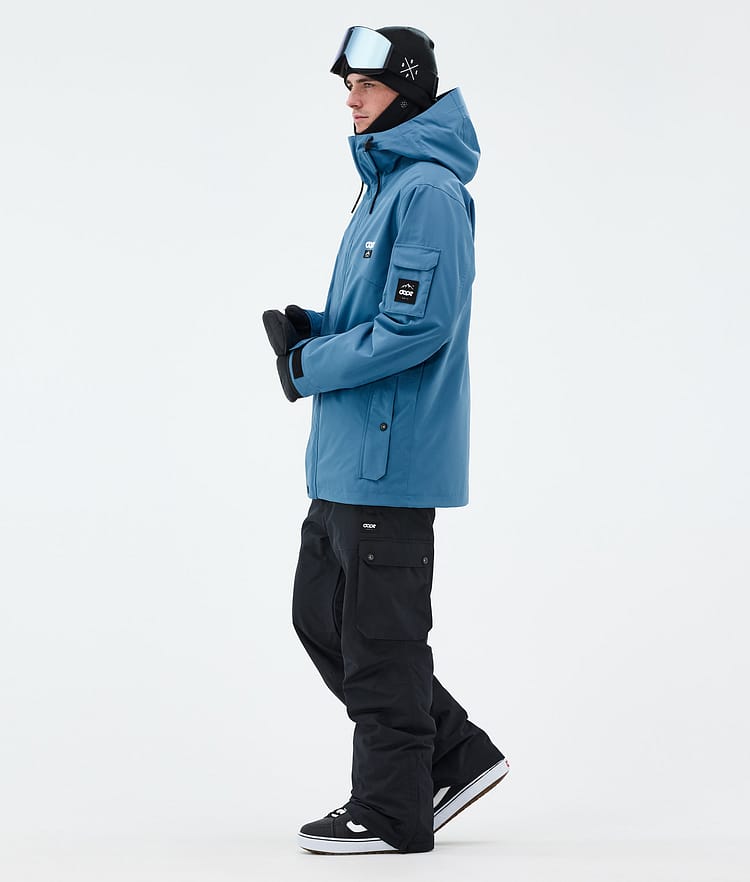 Dope Adept Snowboard Jacket Men Whitish Renewed