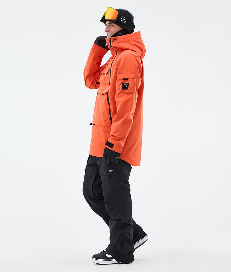Dope Akin Snowboard Jacket Men Metal Blue