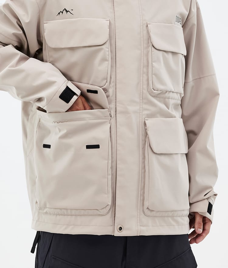 Dope Zenith Snowboard Jacket Men Sand Renewed