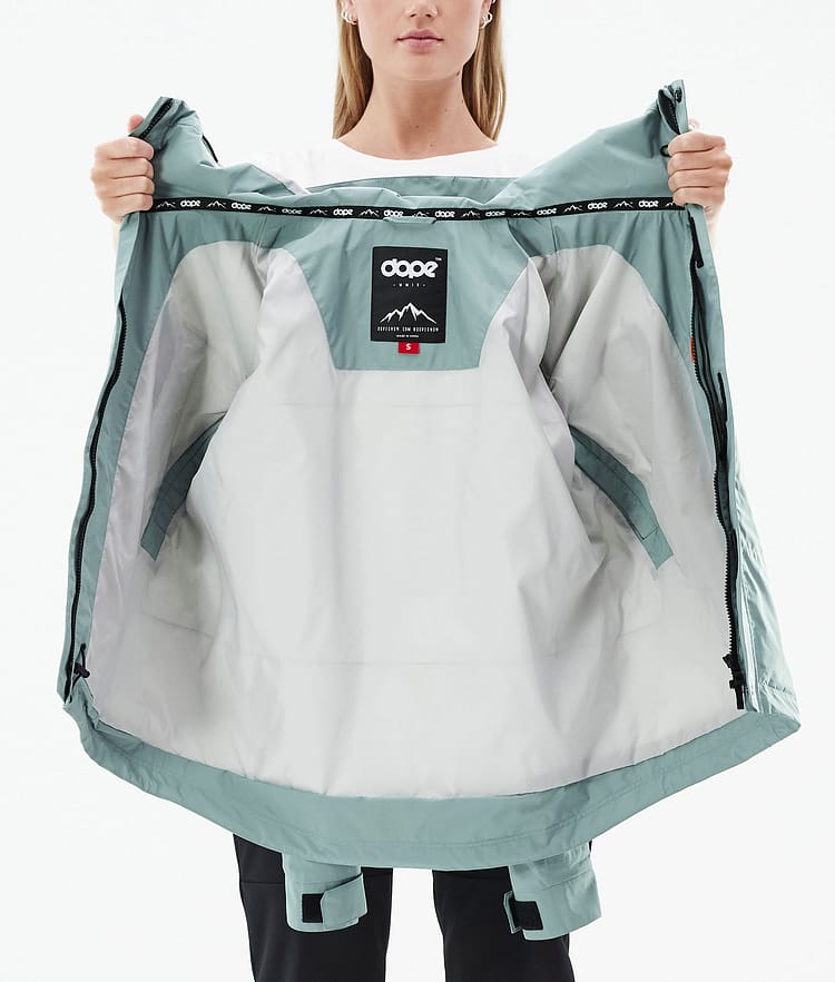 Dope Ranger Light W Outdoor Jacket Women Faded Green