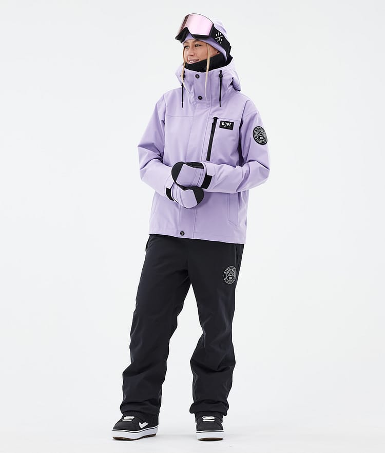 Dope Blizzard W Full Zip Snowboard Jacket Women Faded Green Renewed