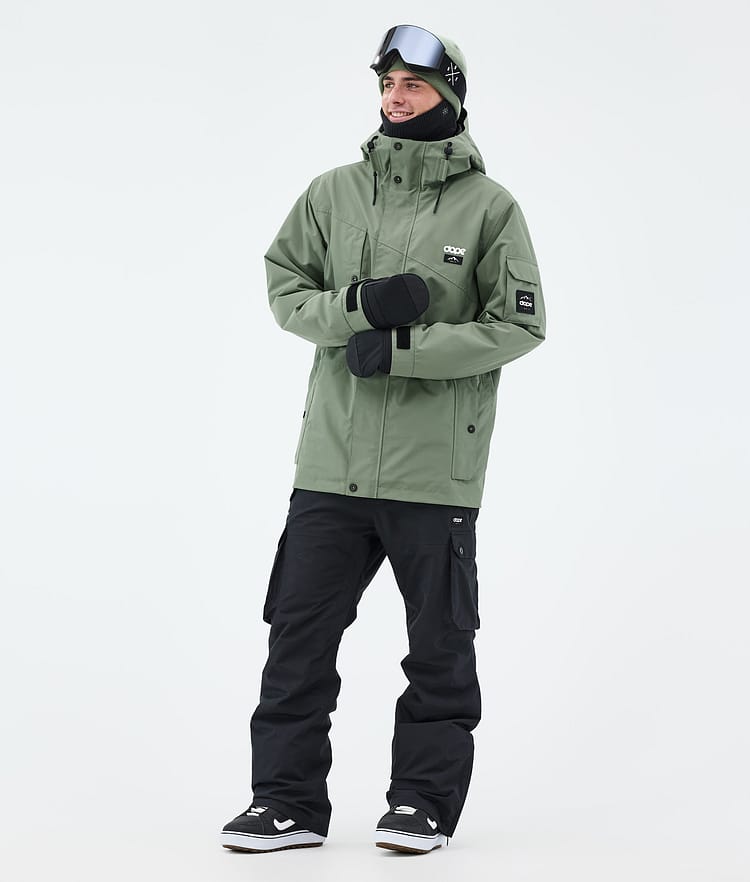 Dope Adept Snowboard Jacket Men Metal Blue Camo