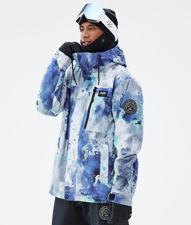 Dope Blizzard Full Zip Ski Jacket Men Black