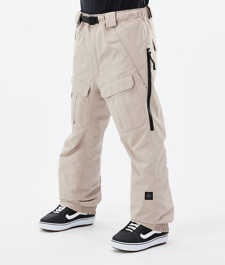 Dope Antek 22 Snowboard Pants Men Paint Orange