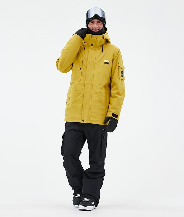 Dope Adept Snowboard Jacket Men Metal Blue Camo