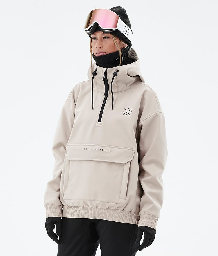 Dope Cyclone W 22 Ski Jacket Women Sand
