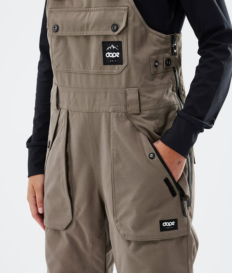 Dope Notorious B.I.B W 22 Snowboard Pants Women Walnut