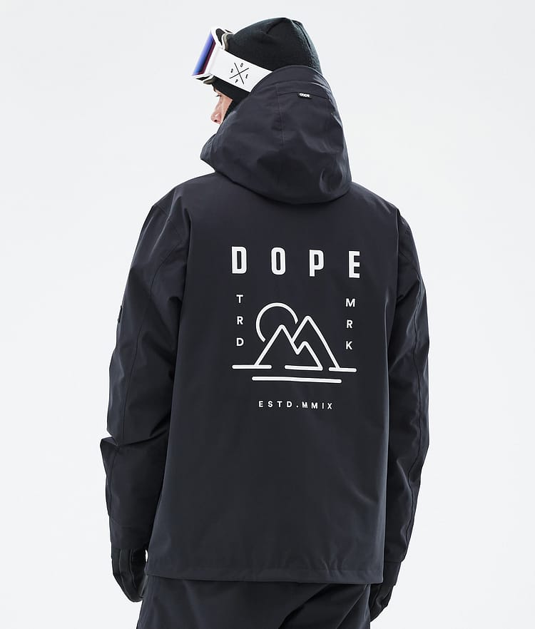 Dope Blizzard Snowboard Jacket Men Whitish Renewed