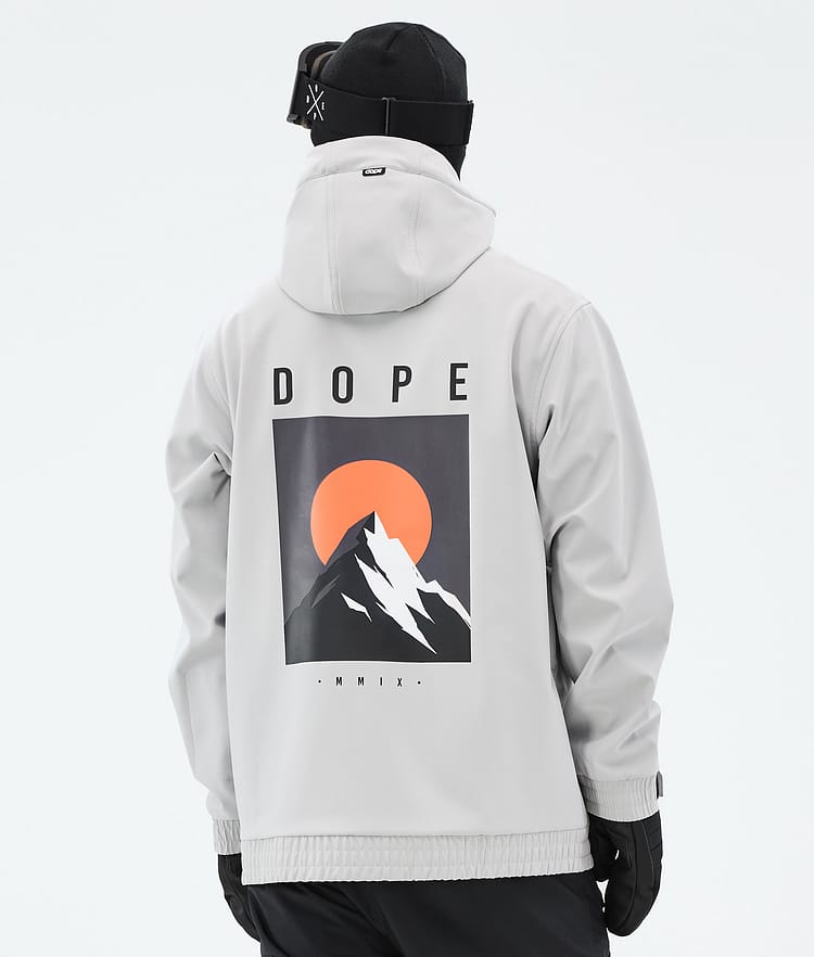 Dope Yeti Snowboard Jacket Men Summit Metal Blue