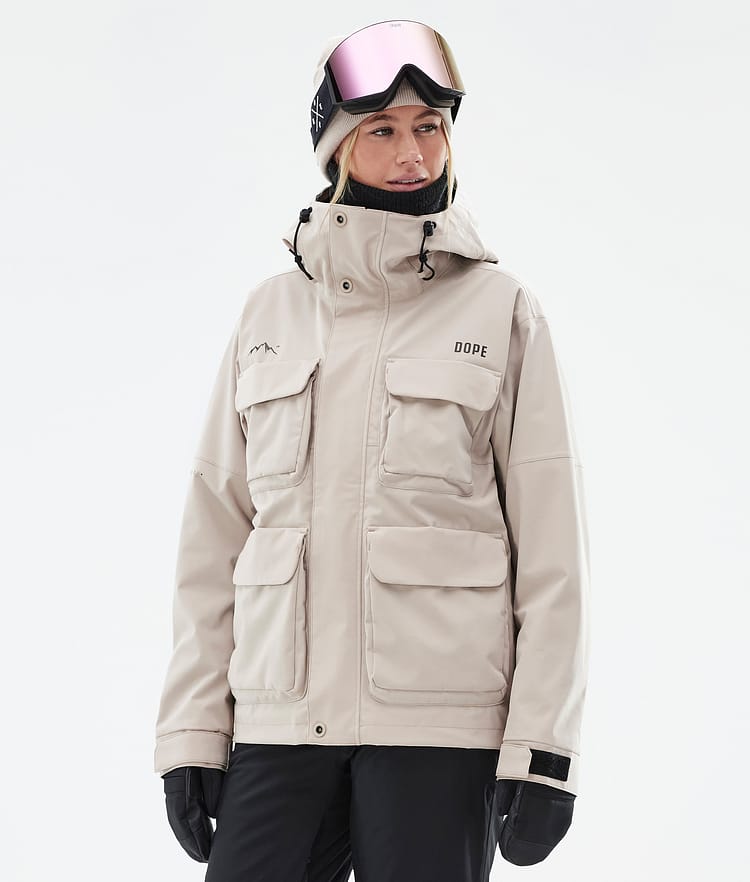 Dope Zenith W Snowboard Jacket Women Bottle Green