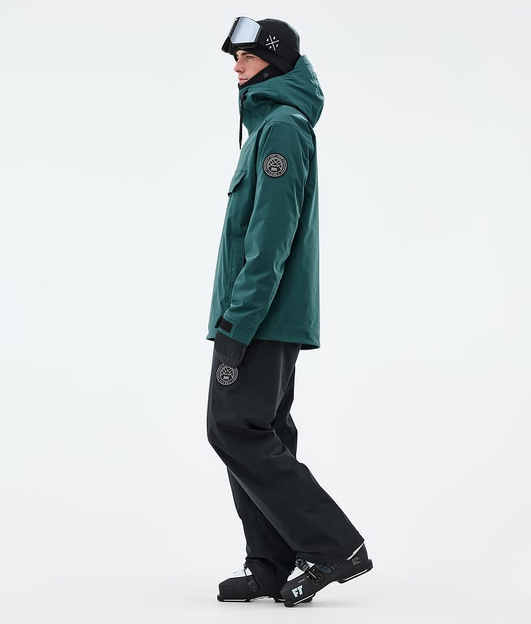Dope Blizzard Ski Jacket Men Metal Blue