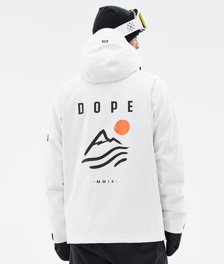 Dope Blizzard Ski Jacket Men Shards Burgundy Blue