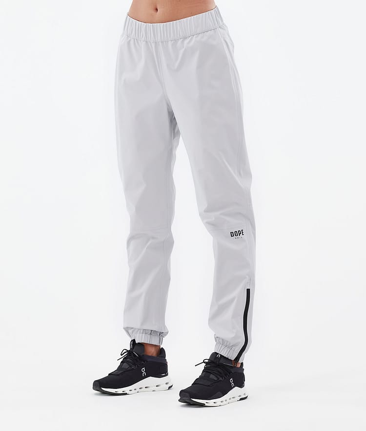 Dope Downpour W Rain Pants Women Light Grey