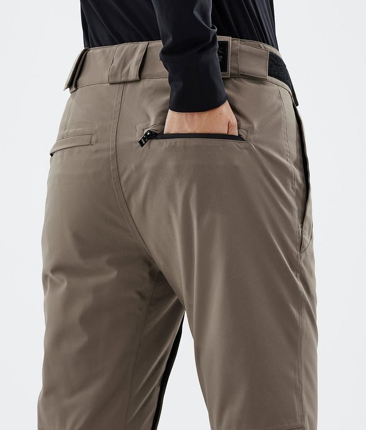 Dope Con W 22 Snowboard Pants Women Olive Green
