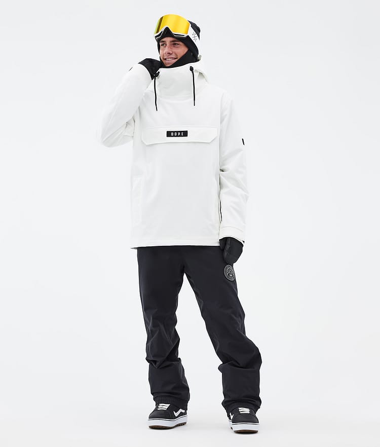 Dope Blizzard Snowboard Jacket Men Whitish Renewed
