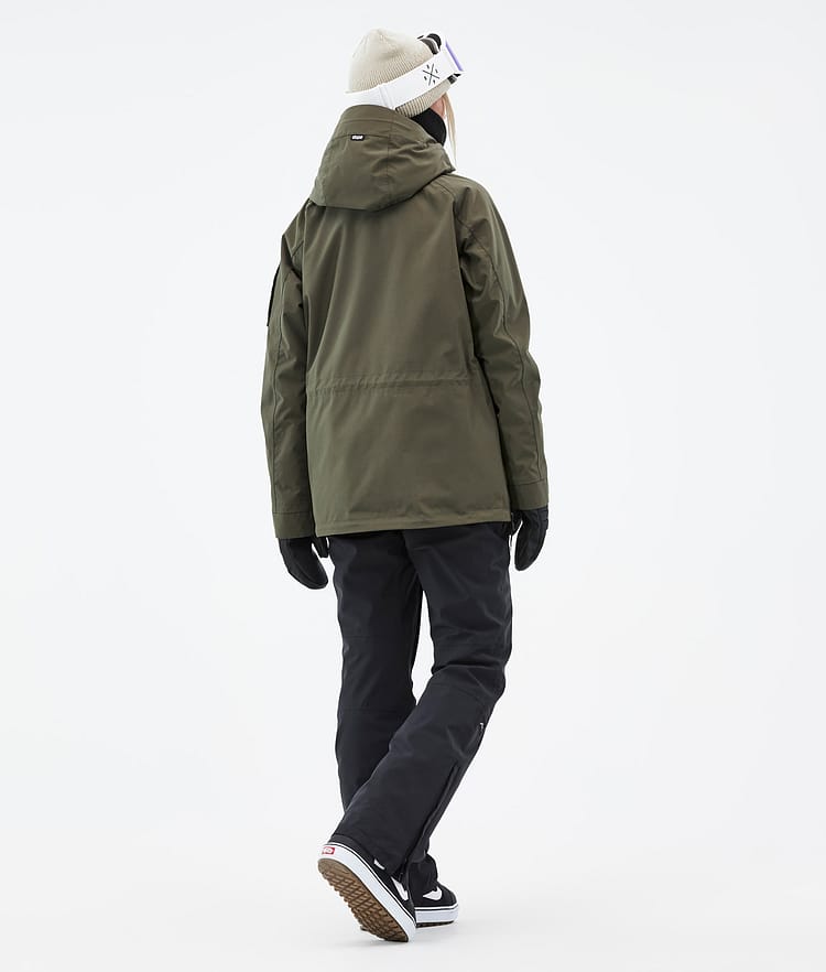 Dope Annok W Snowboard Jacket Women Soft Green Renewed