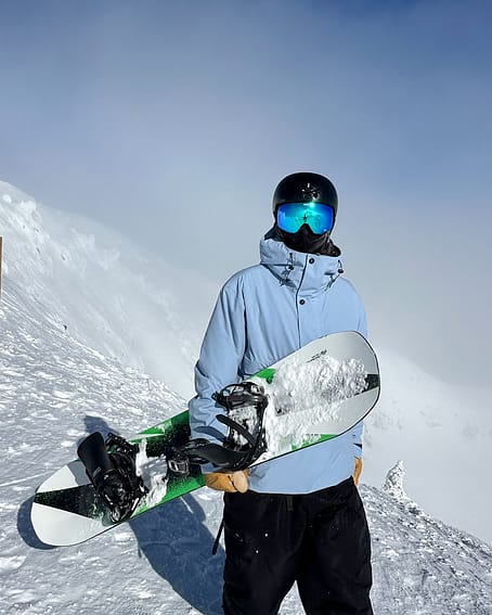Dope Legacy Snowboard Jacket Men Vivid Purple Renewed
