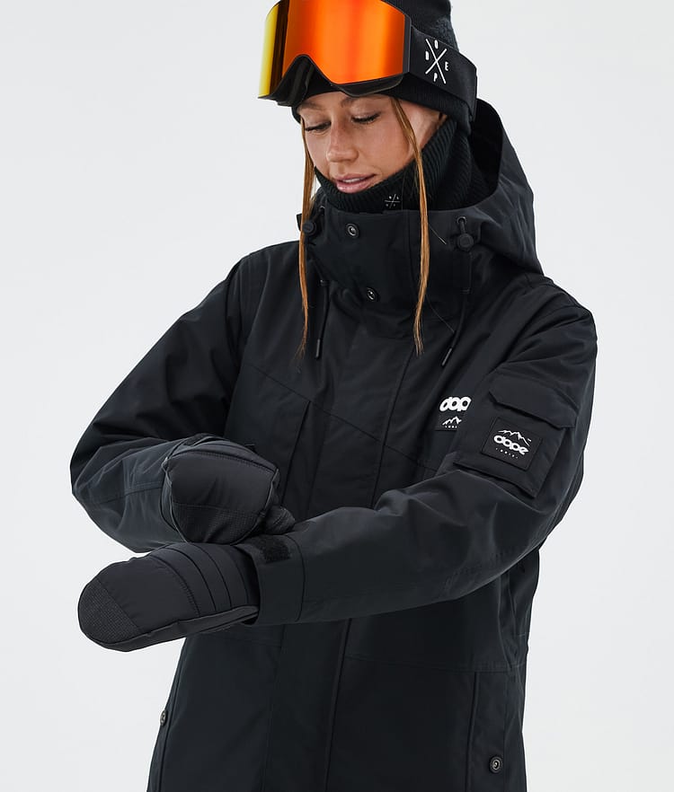 Dope Ace Snow Mittens Yellow