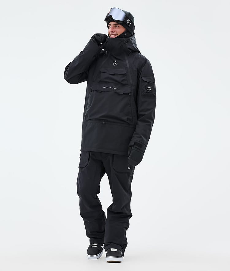 Dope Akin Snowboard Jacket Men Metal Blue