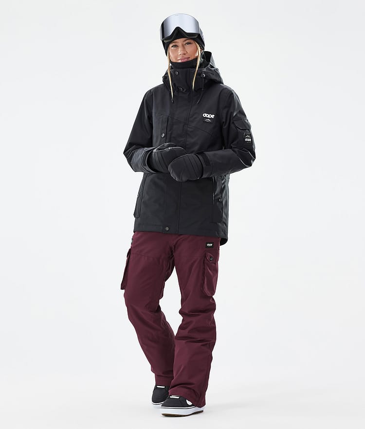 Dope Iconic W Snowboard Pants Women Black Renewed