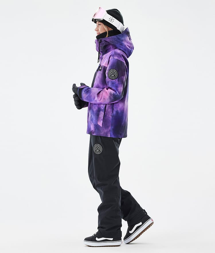 Dope Blizzard W Full Zip Snowboard Jacket Women Faded Green Renewed