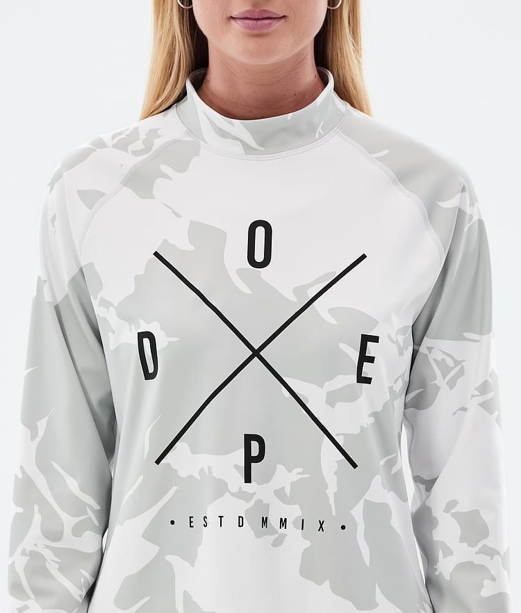 Dope Snuggle W Base Layer Top Women 2X-Up Metal Blue