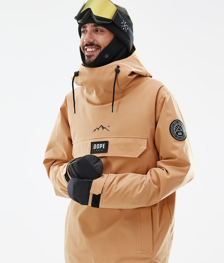 Dope Blizzard Ski Jacket Men Shards Burgundy Blue