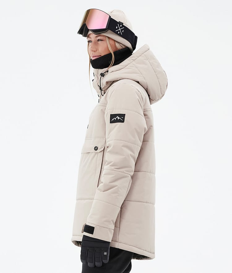 Dope Puffer W 23 Snowboard Jacket Women Sand