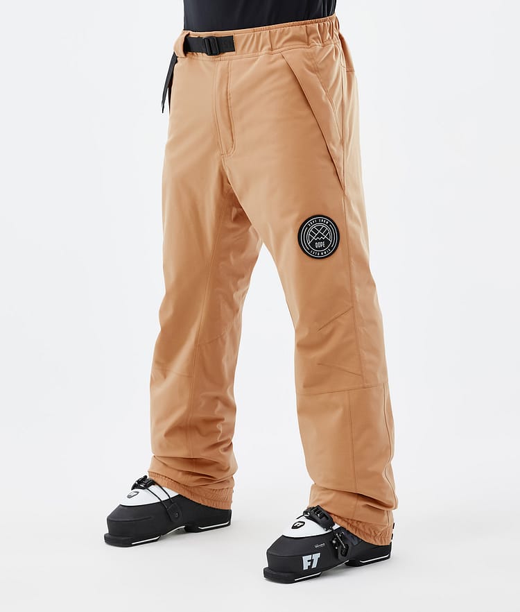 Dope Blizzard 22 Ski Pants Men Khaki Yellow