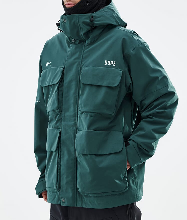 Dope Zenith Ski Jacket Men Bottle Green