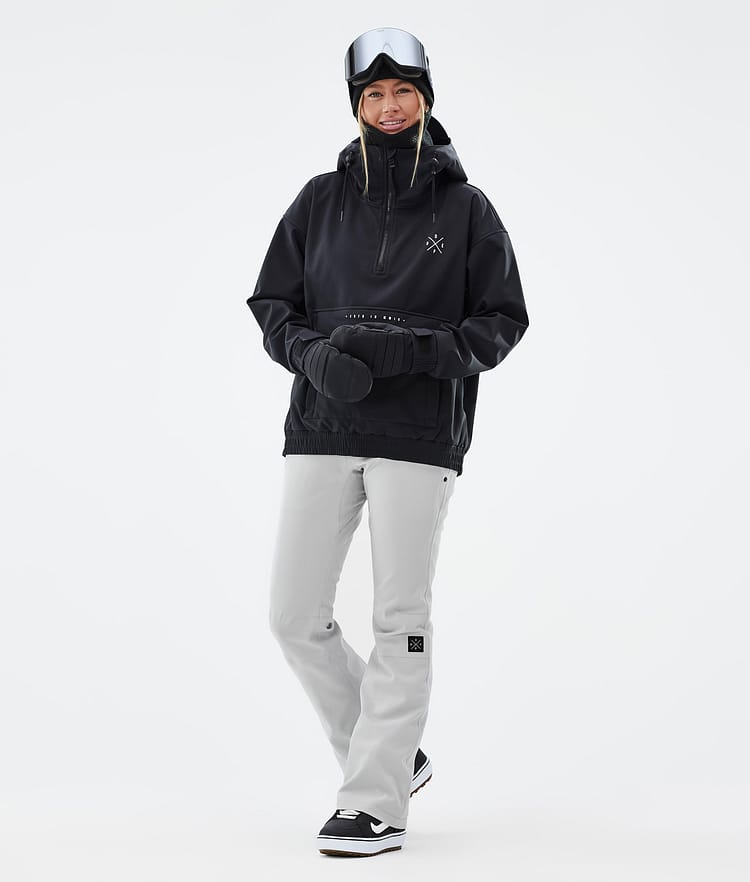 Dope Tigress W Snowboard Pants Women Light Grey Renewed