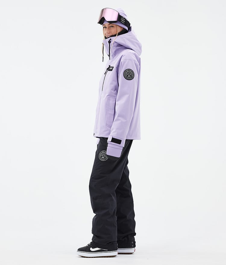 Dope Blizzard W Full Zip Snowboard Jacket Women Faded Green