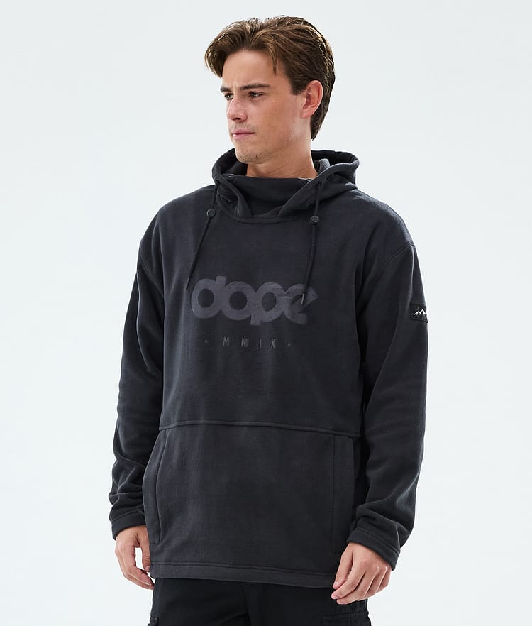 Dope Cozy II Fleece Hoodie Men Black Renewed