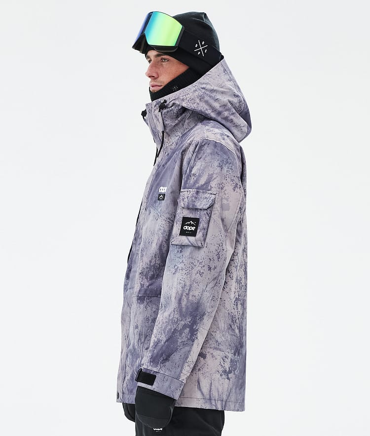 Dope Adept Snowboard Jacket Men Whitish Renewed