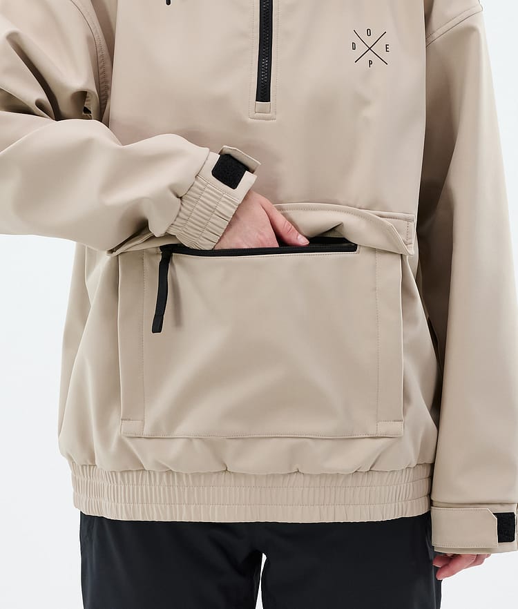 Dope Cyclone W Snowboard Jacket Women Light Grey