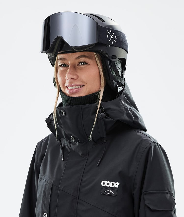 Dope Macon 2.0 Ski Helmet X-Up Matte White w/ Black