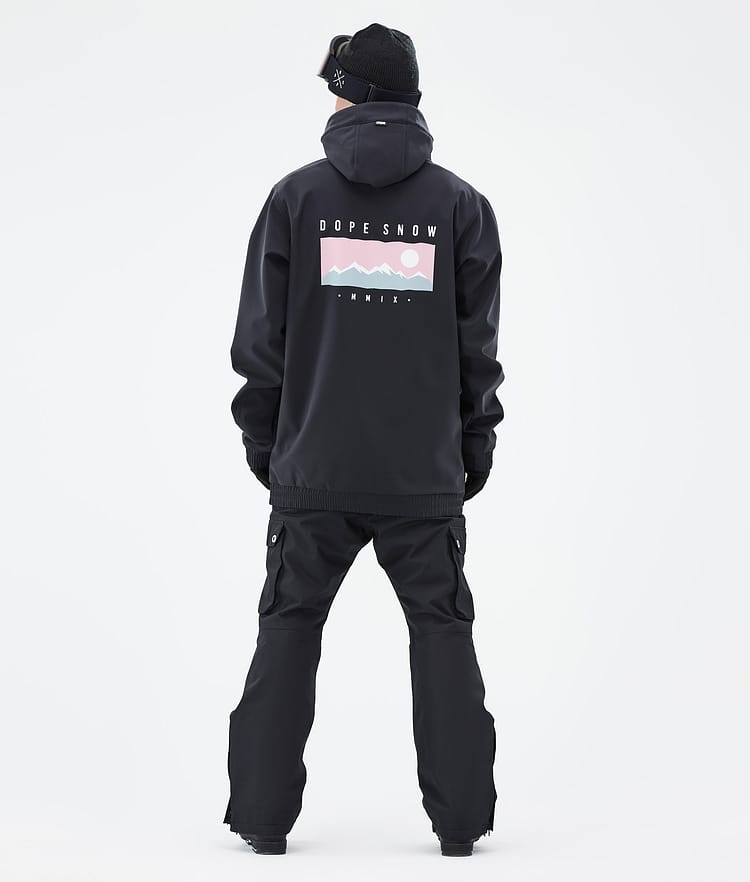 Dope Yeti 2022 Ski Jacket Men Pine Black