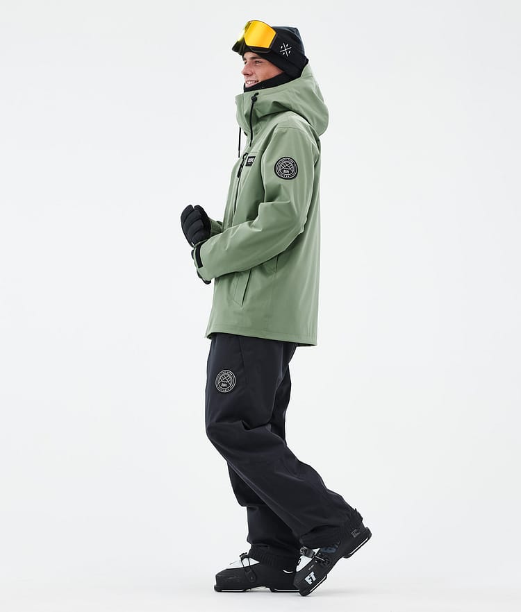 Dope Blizzard Full Zip Ski Jacket Men Black