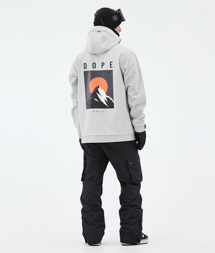 Dope Yeti Snowboard Jacket Men Summit Metal Blue
